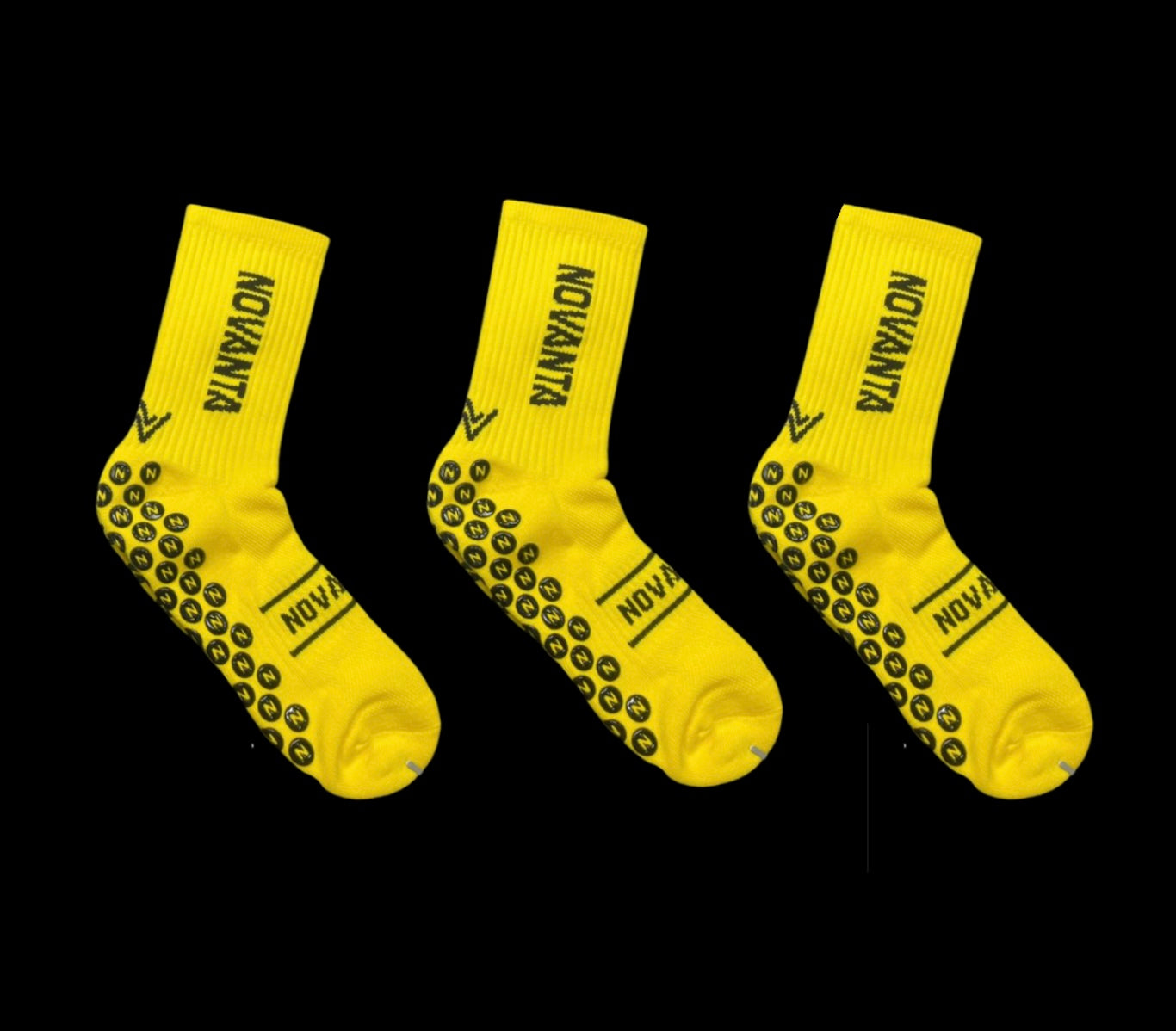 Yellow Grip Socks